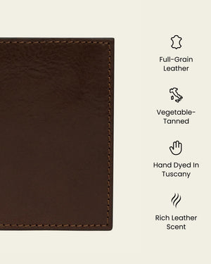 Vertical Terra - Leather Card Holder