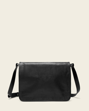 Nero Ink - 15" Leather Messenger Bag
