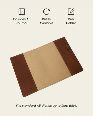 Journal A5 Earth - Leather Notebook