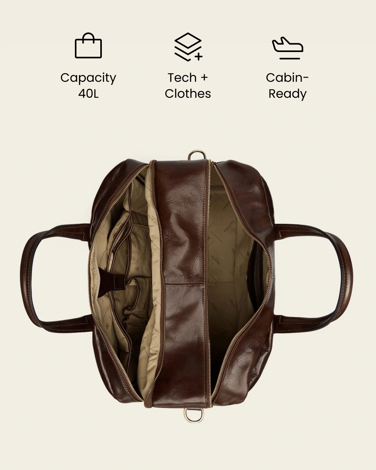Magellan Terra - Leather Tech Weekender