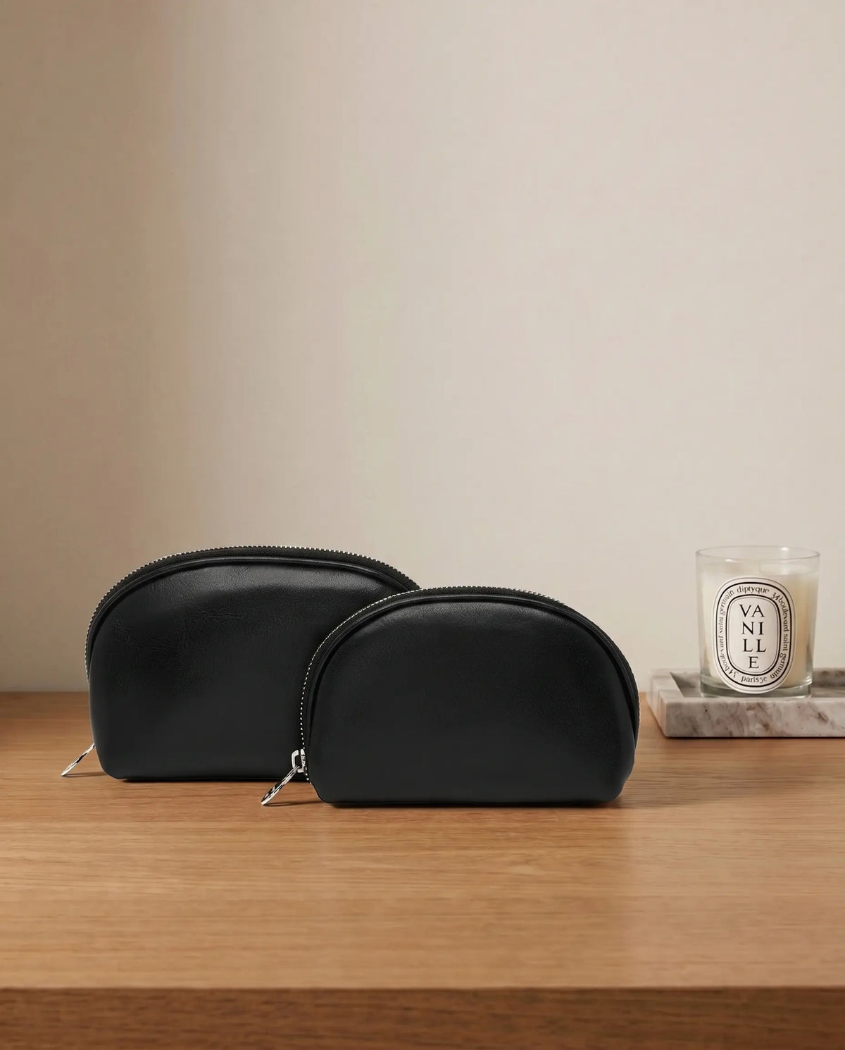 Duo Jet - Leather Pouch Set
