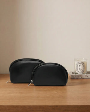 Duo Jet - Leather Pouch Set