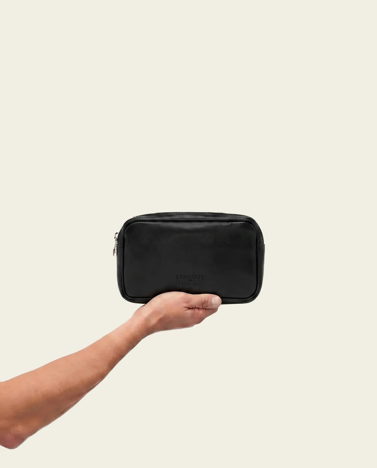 Marcus Jet - Leather Carry Pouch