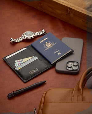 Passport Jet - Leather Passport Cover