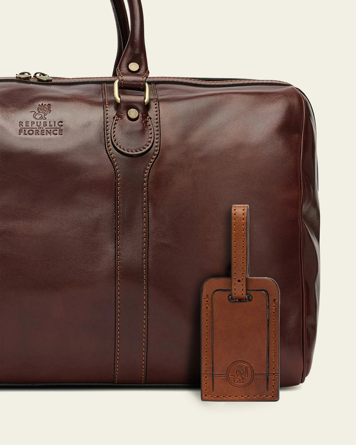 Tag Earth - Leather Travel Tag