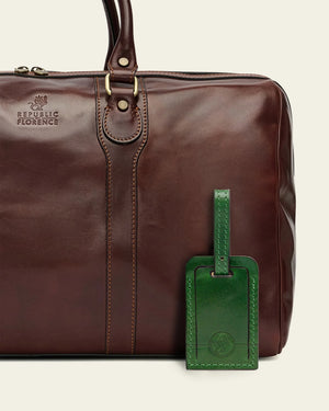 Tag Forest - Leather Travel Tag