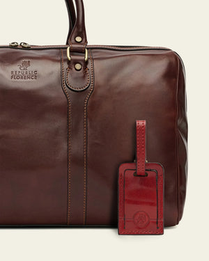 Tag Rosso - Leather Travel Tag