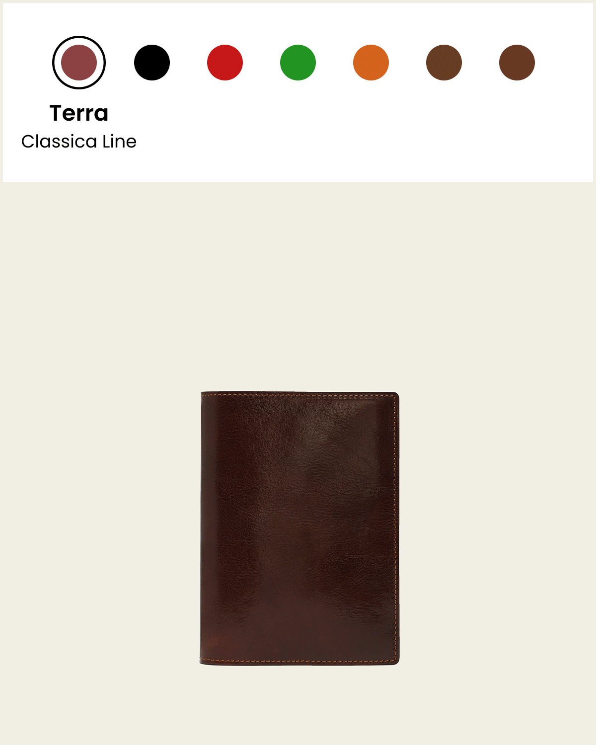 Journal A5 Honey  - Leather Notebook