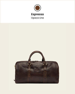 Polo Medium Espresso - Leather Weekender