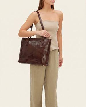 Amelia Terra - Leather Work Tote
