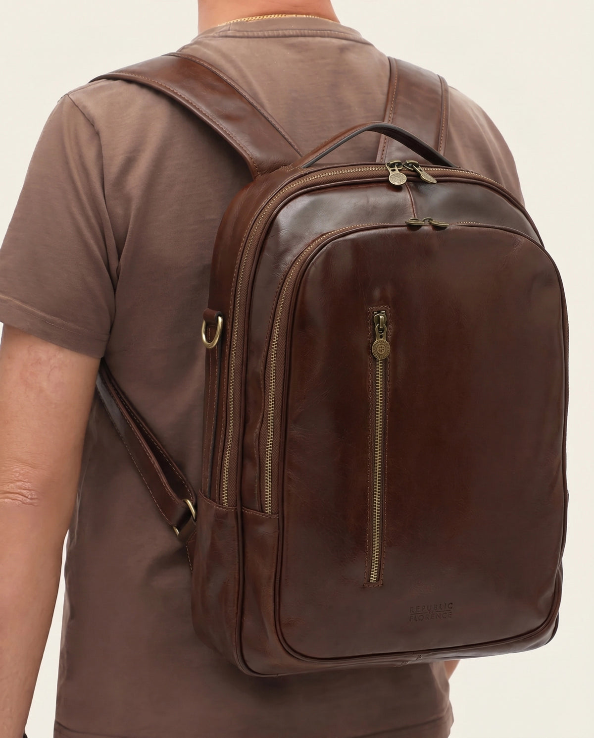 Belfast Terra - Leather Backpack