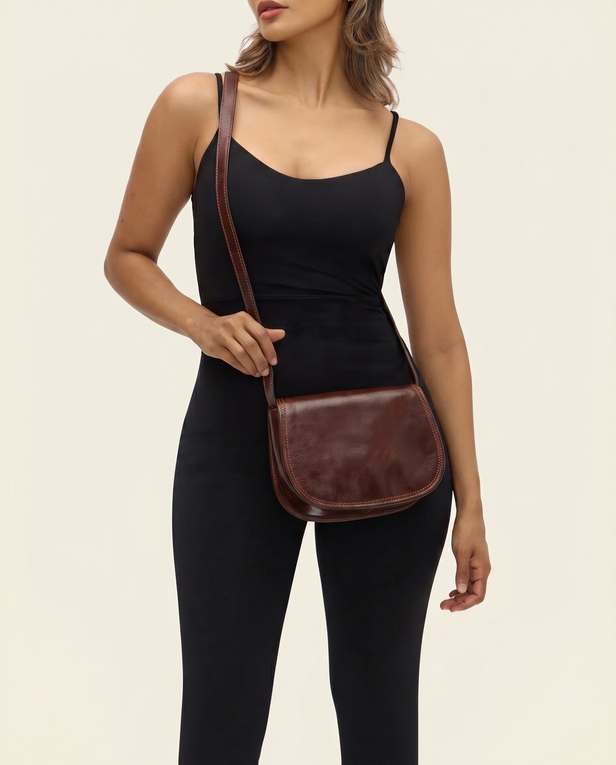 Mia Terra - Leather Crossbody Bag