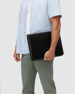 Folio Black - Slim Leather Compendium - Republic of Florence