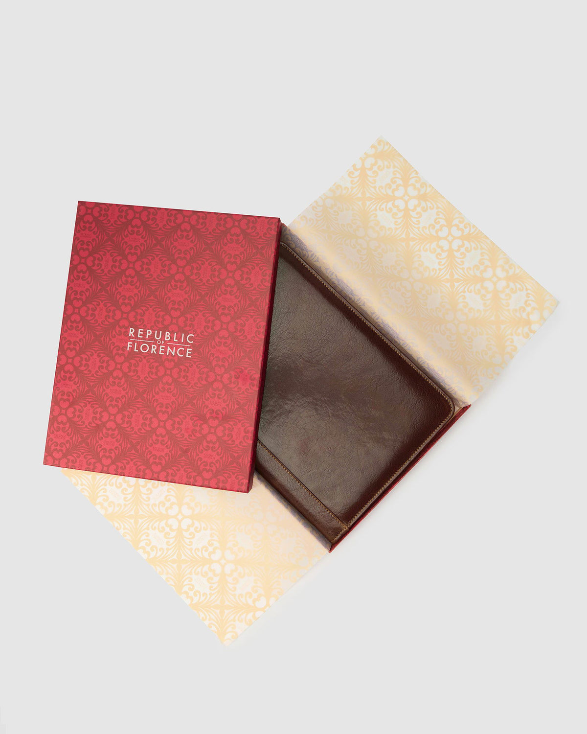 Folio Brown - Leather Compendium - Republic of Florence