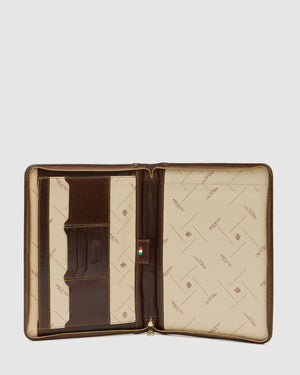 Folio Brown - Leather Compendium - Republic of Florence