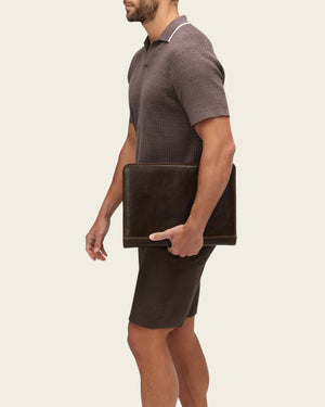 Folio Moro - Slim Zip Leather Compendium