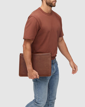 Folio Matt Brown - Leather Slim Compendium - Republic of Florence