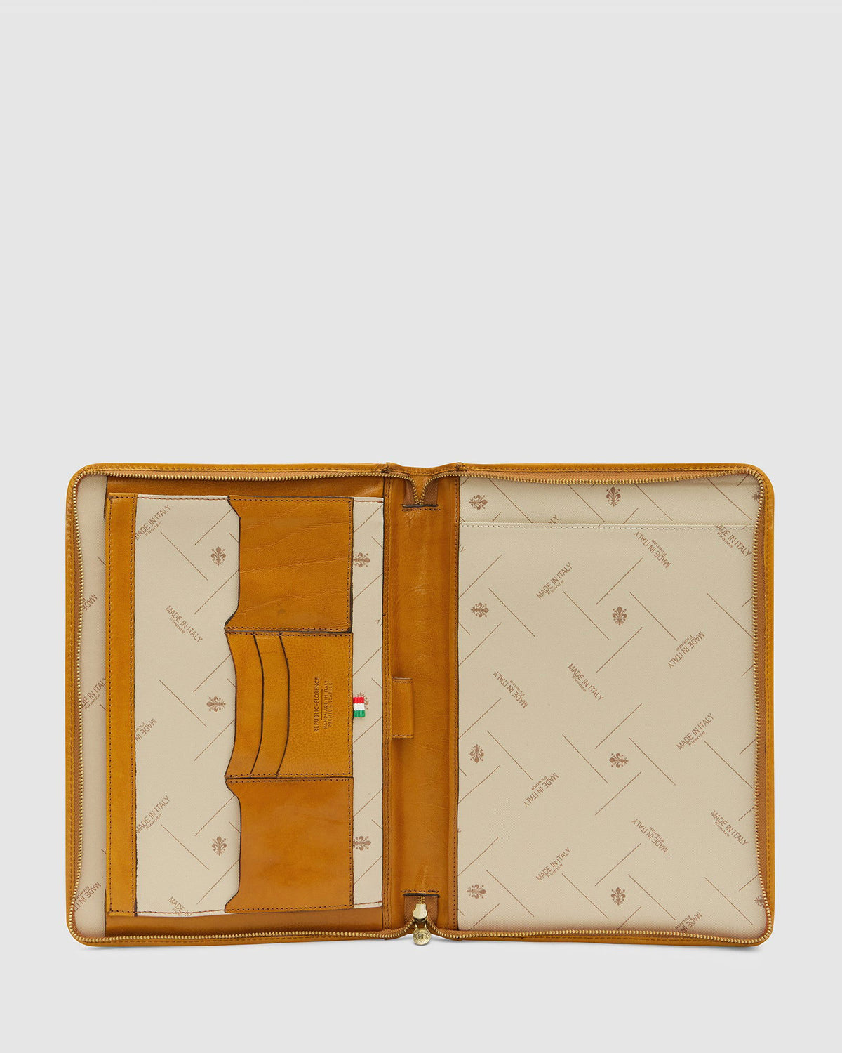 Folio Yellow - Leather Compendium - Republic of Florence
