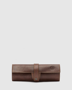 Garfield Brown - Leather Pen Holder - Republic of Florence