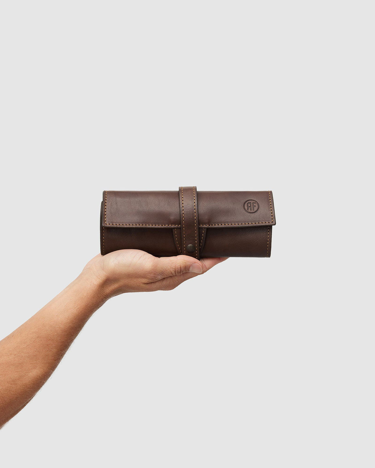 Garfield Brown - Leather Pen Holder - Republic of Florence