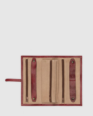 Gioia Red Jewellery Case - Republic of Florence