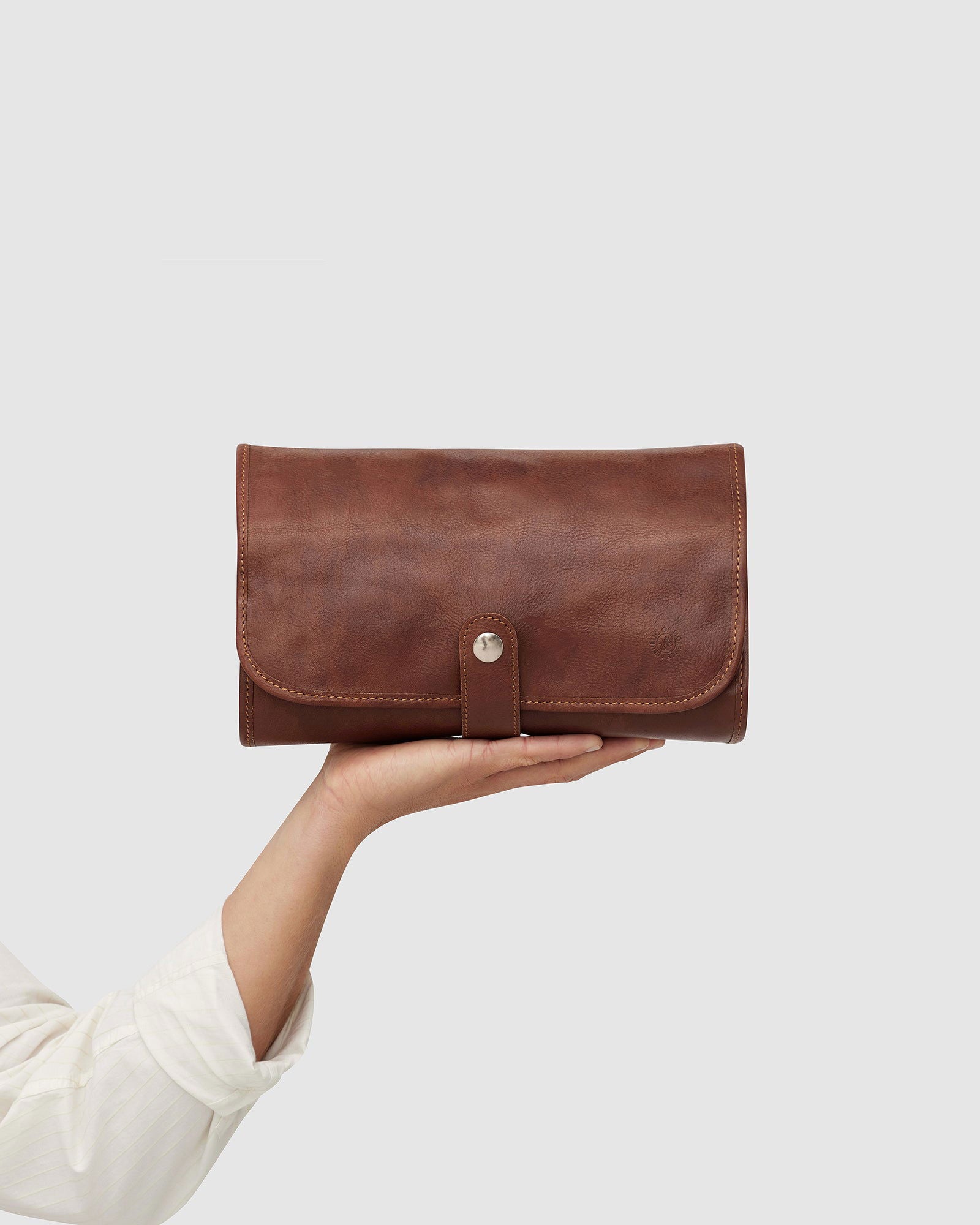 Hanging Dopp Kit Matt Brown - Republic of Florence