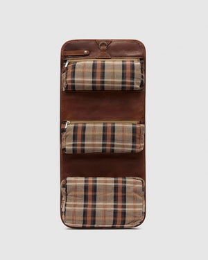 Hanging Dopp Kit Matt Brown - Republic of Florence
