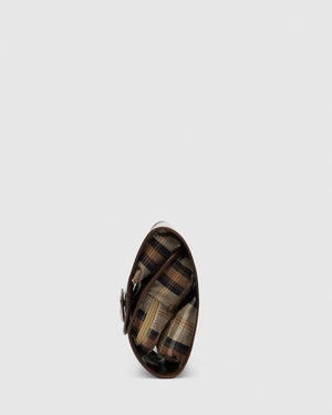 Hanging Dopp Kit Matt Chocolate - Republic of Florence