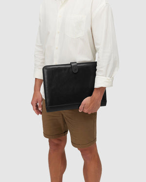 Imperial Black - Clip On Leather Compendium - Republic of Florence