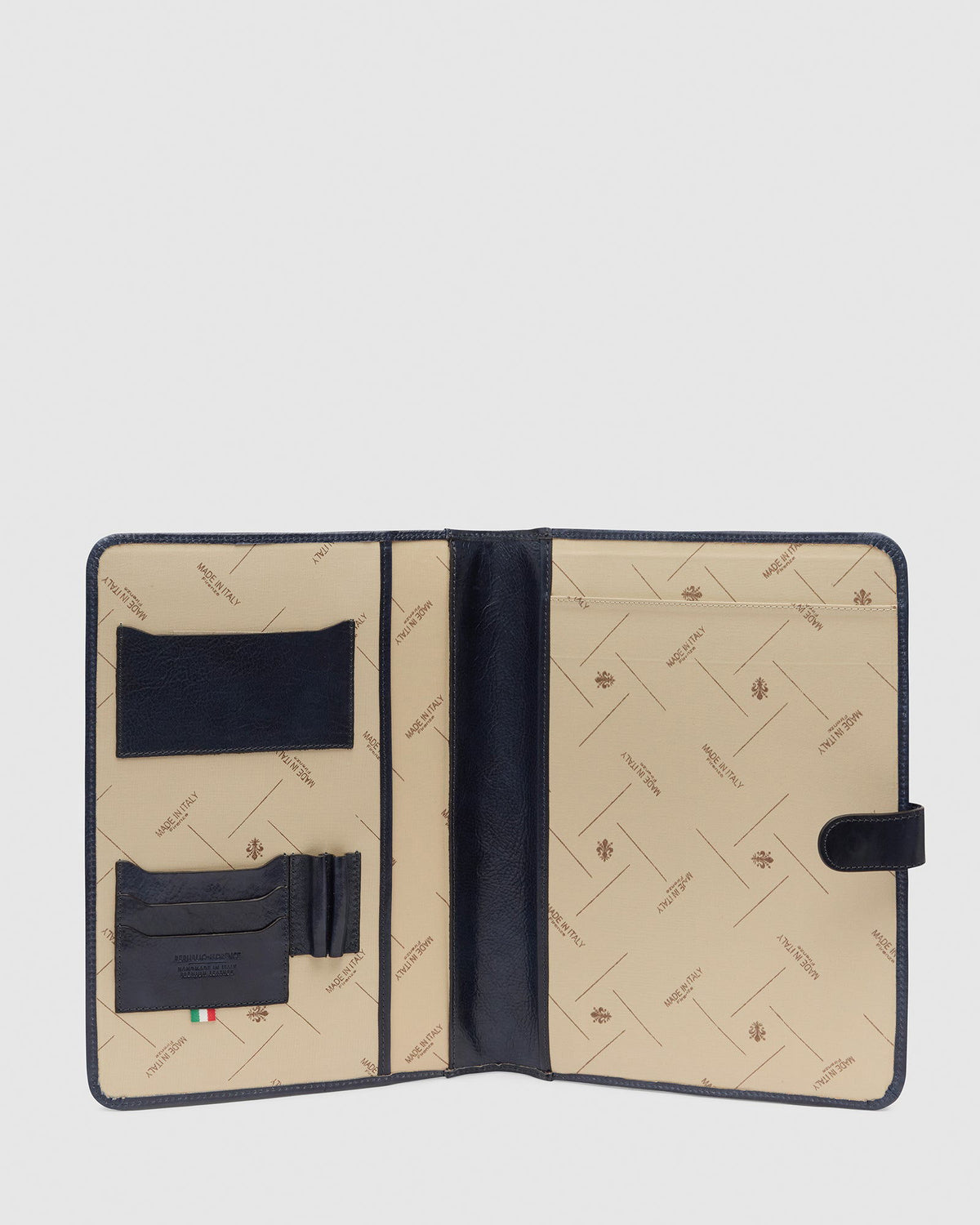 Imperial Blue - Clip On Leather Compendium - Republic of Florence