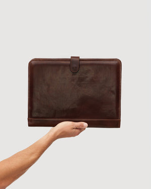 Imperial Brown - Clip On Leather Compendium - Republic of Florence