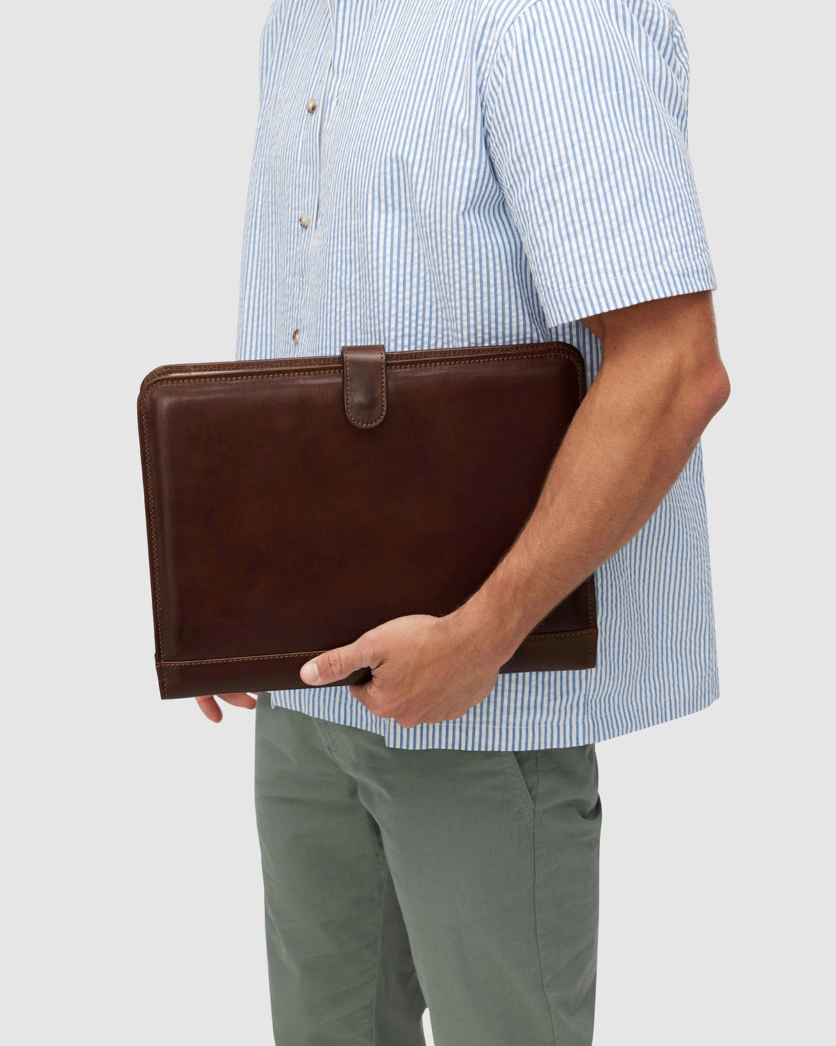 Imperial Brown - Clip On Leather Compendium - Republic of Florence