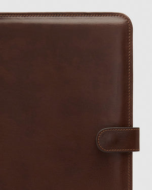 Imperial Brown - Clip On Leather Compendium - Republic of Florence