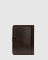 Imperial Chocolate - Clip On Leather Compendium - Republic of Florence