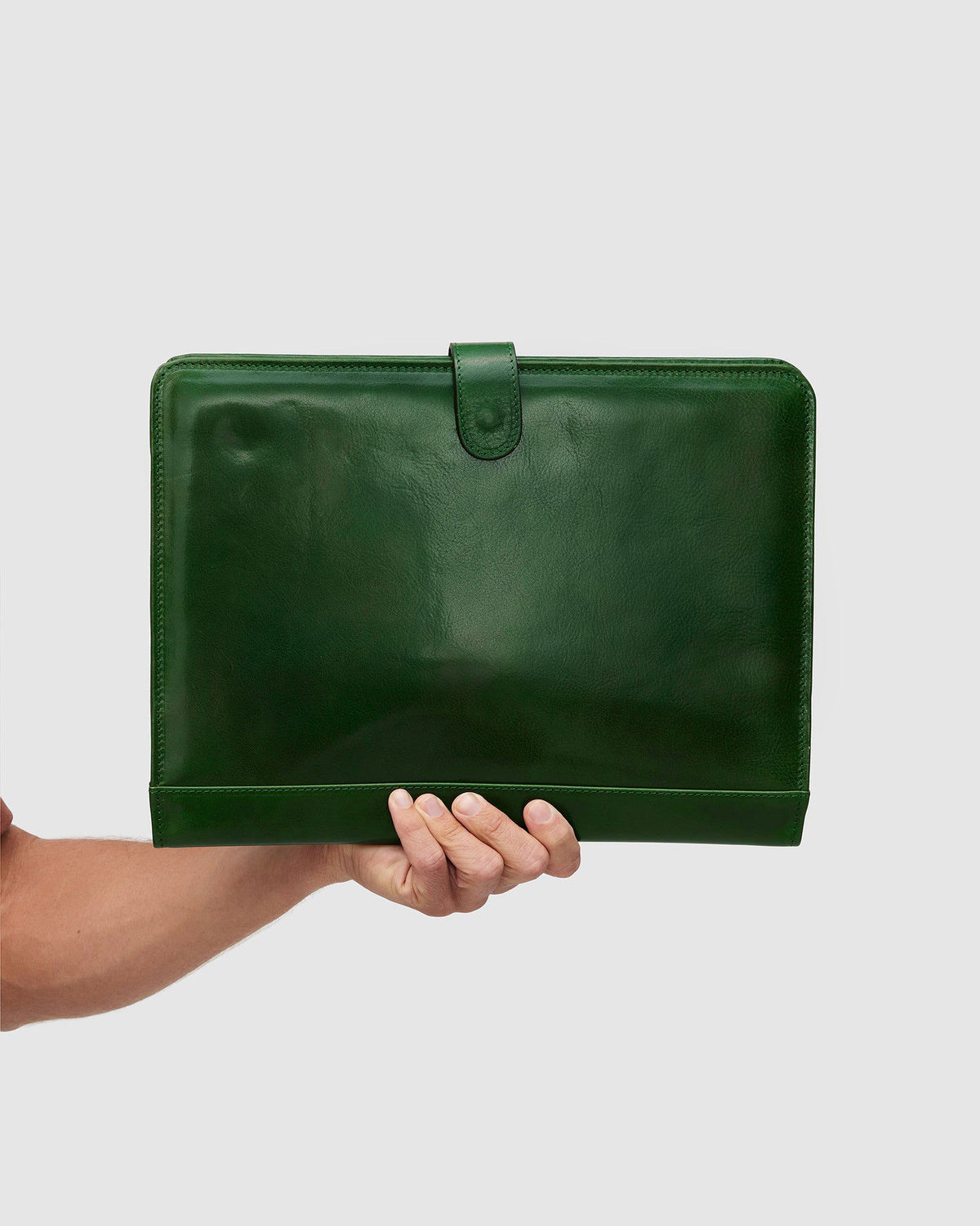 Imperial Green - Clip On Leather Compendium - Republic of Florence