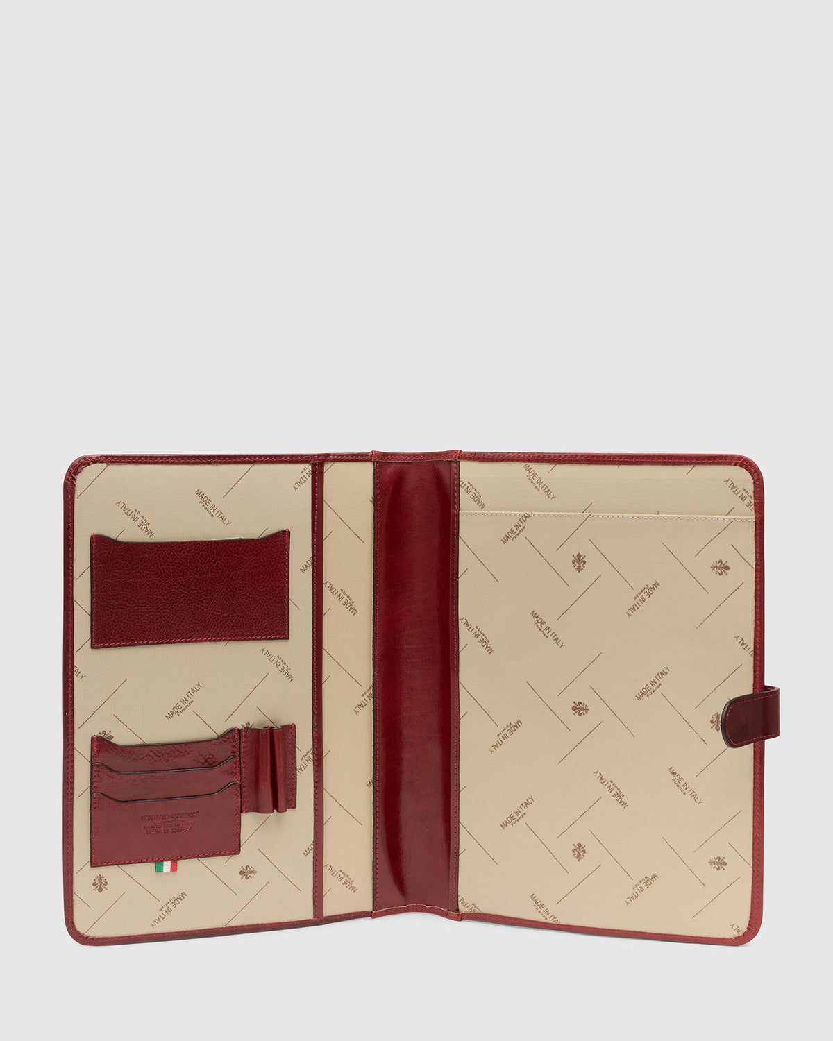 Imperial Red - Clip On Leather Compendium - Republic of Florence