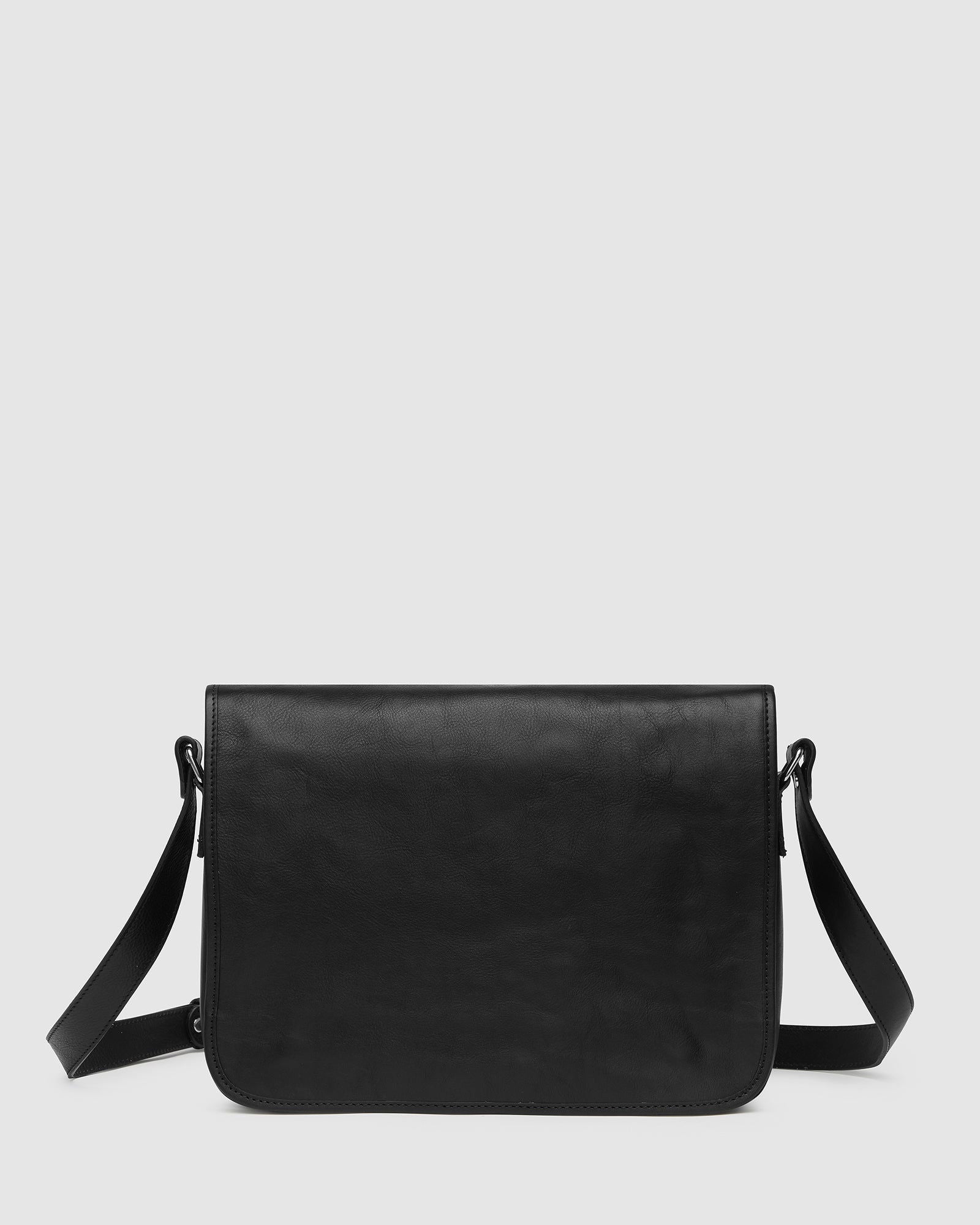 Julius Black - 15" Leather Messenger - Republic of Florence