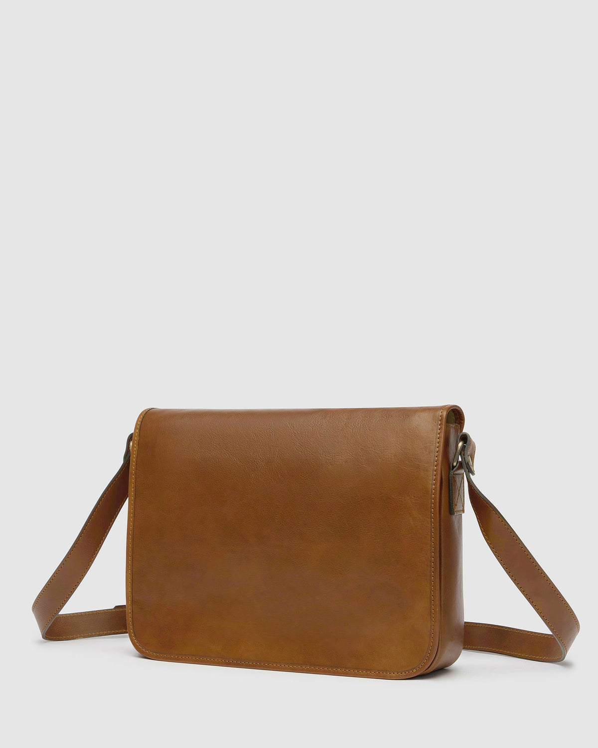 Saddle leather messenger bag 2025