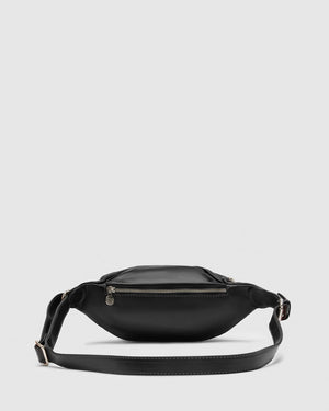 Marius Black - Front Sling leather Bag - Republic of Florence