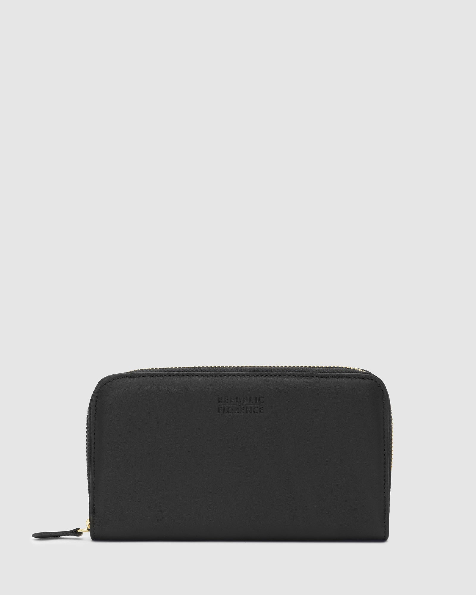 Mimi Black - Women Nappa Leather Wallet - Republic of Florence