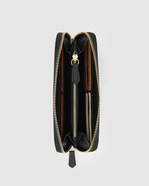Mimi Black - Women Nappa Leather Wallet - Republic of Florence