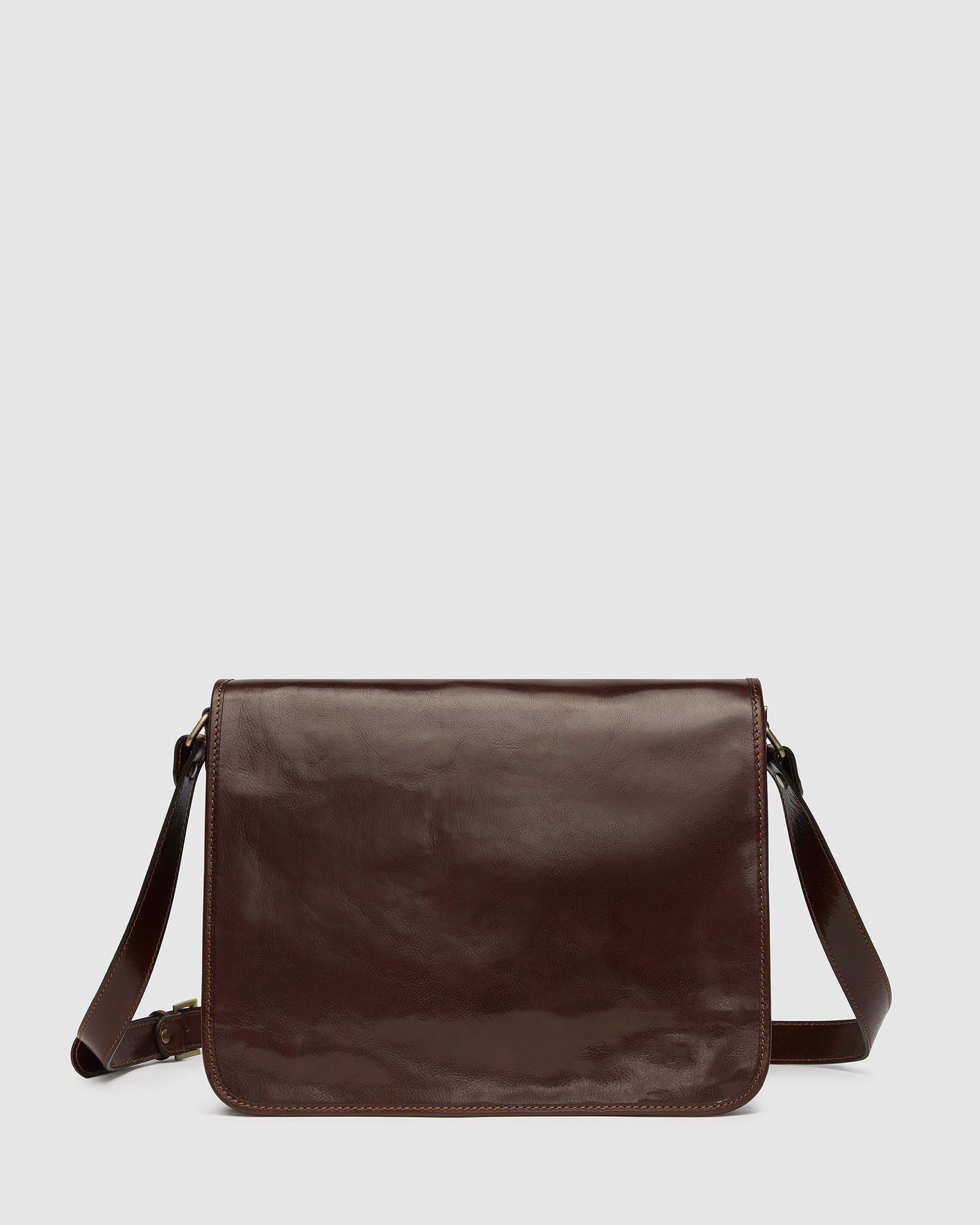 Nero Brown - Double Compartment Messenger - Republic of Florence