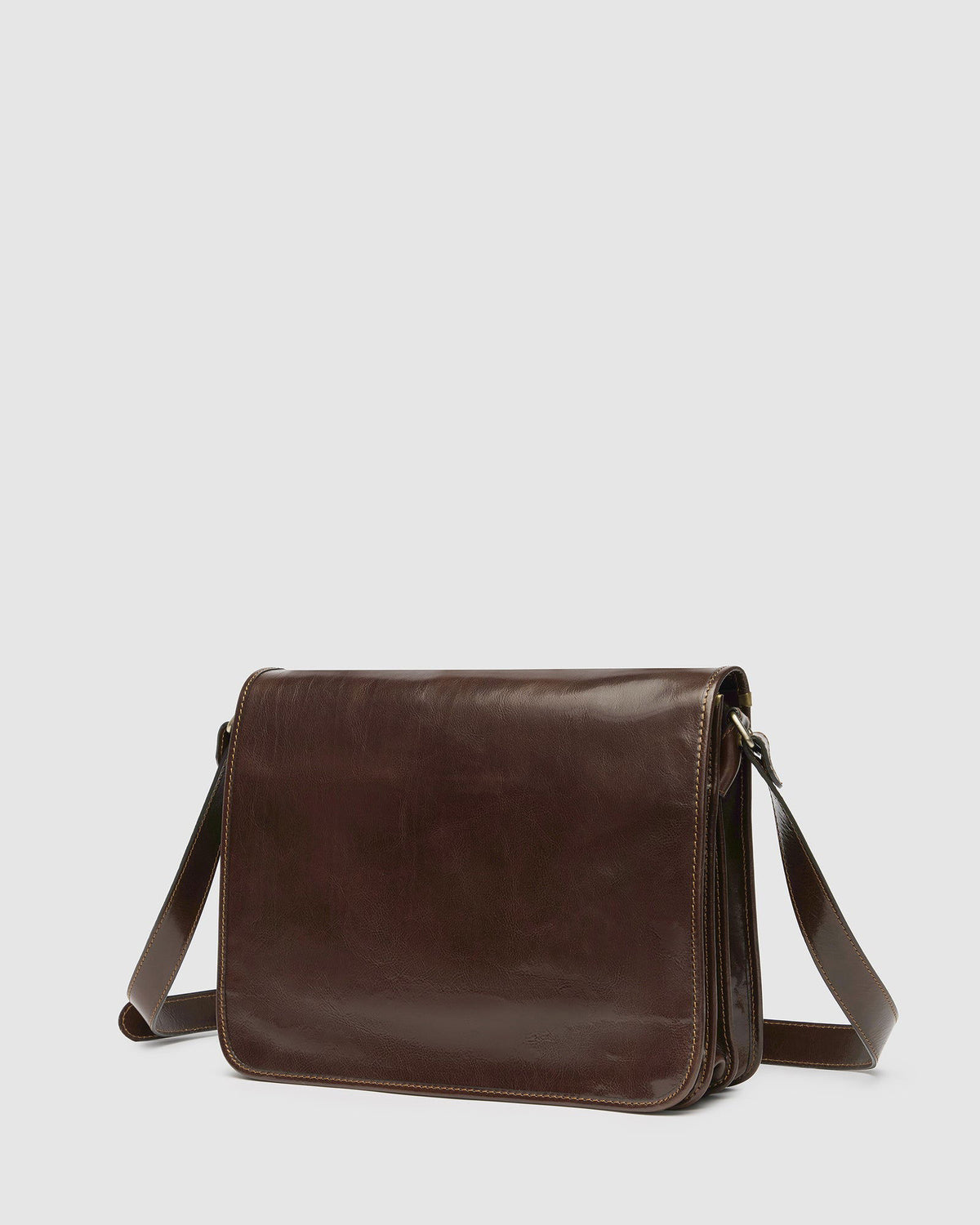 Nero Brown - Double Compartment Messenger - Republic of Florence