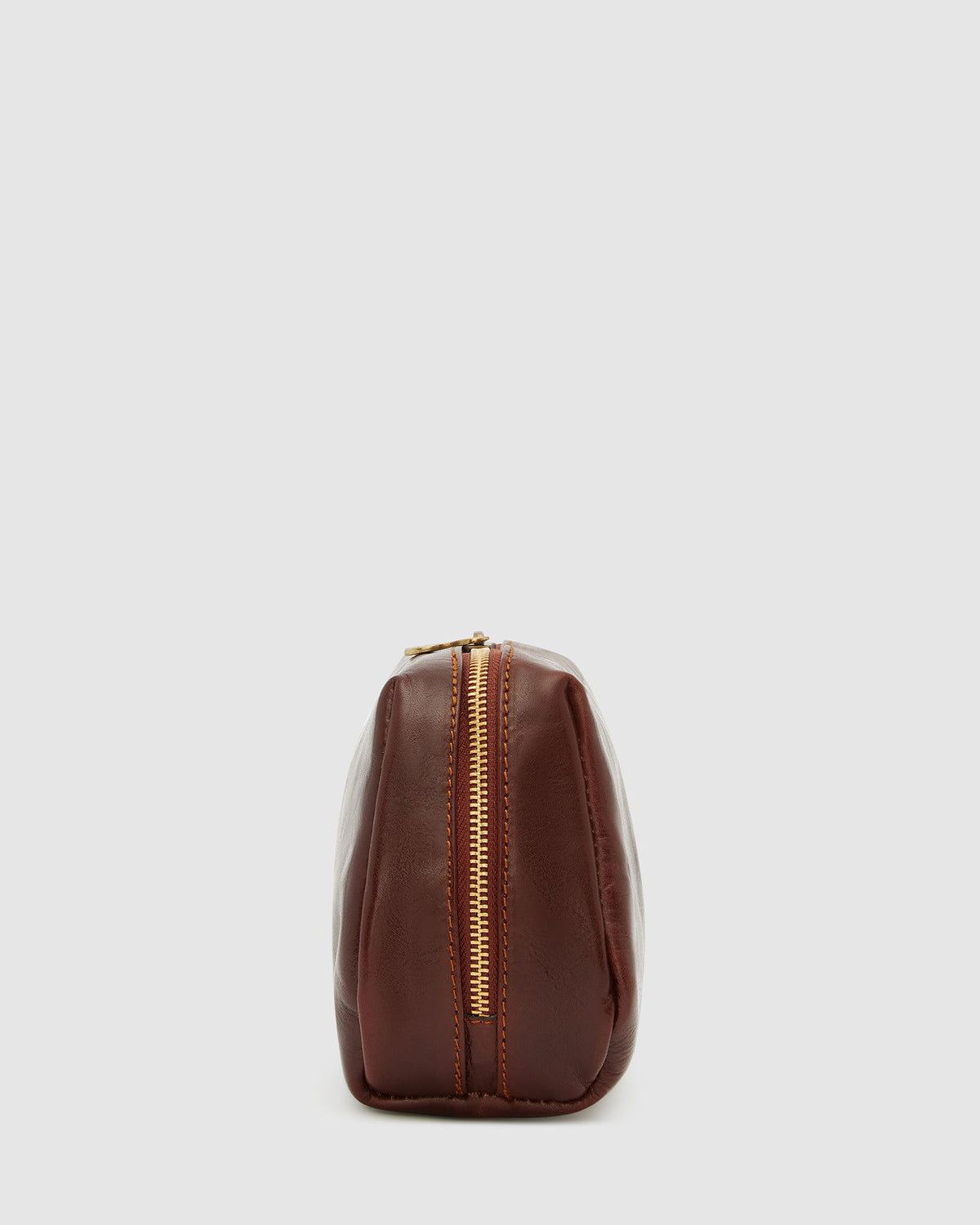Otto Dopp Kit Brown - Leather Toiletry Bag - Republic of Florence