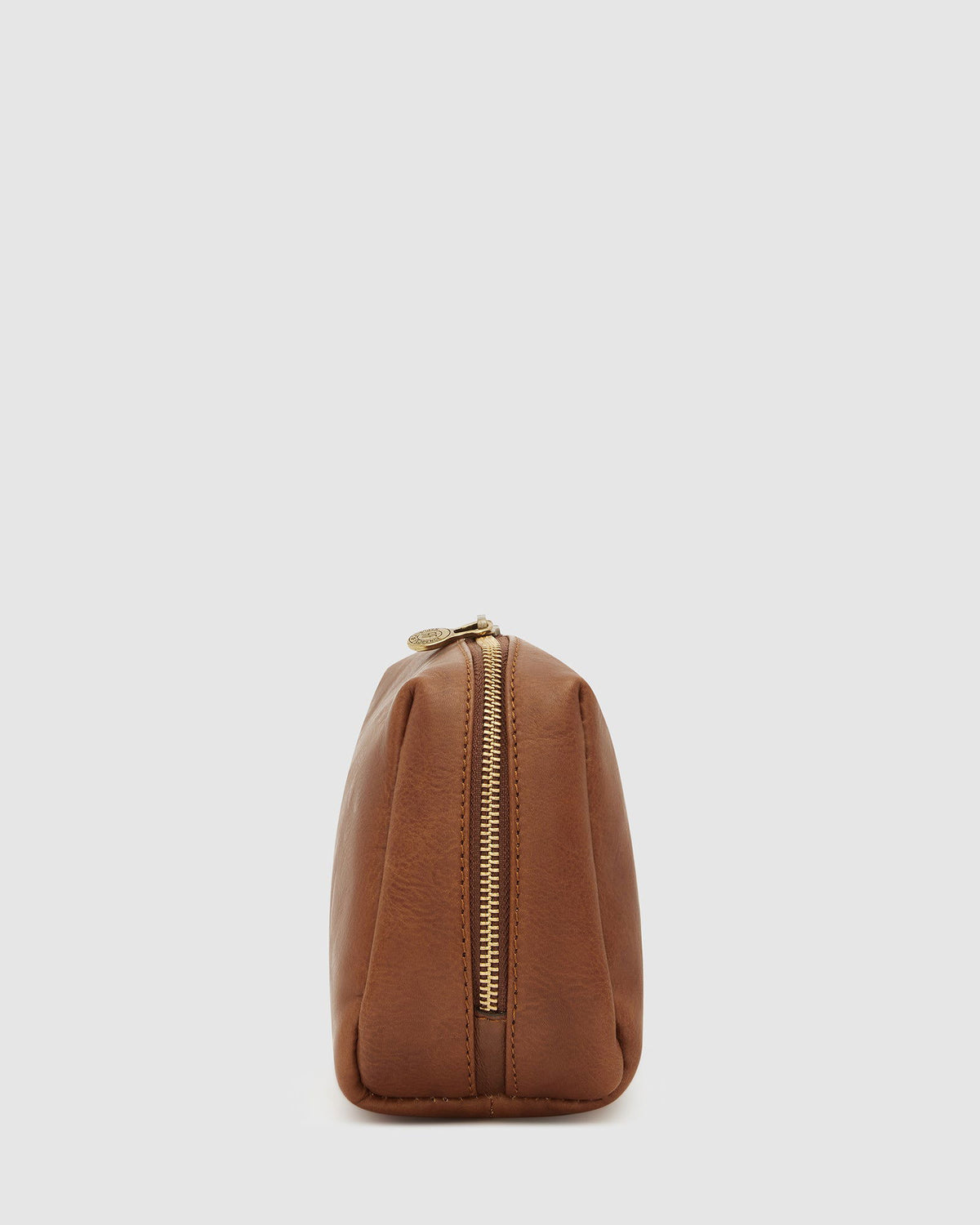 Otto Dopp Kit Matt Brown - Leather Toiletry Bag - Republic of Florence