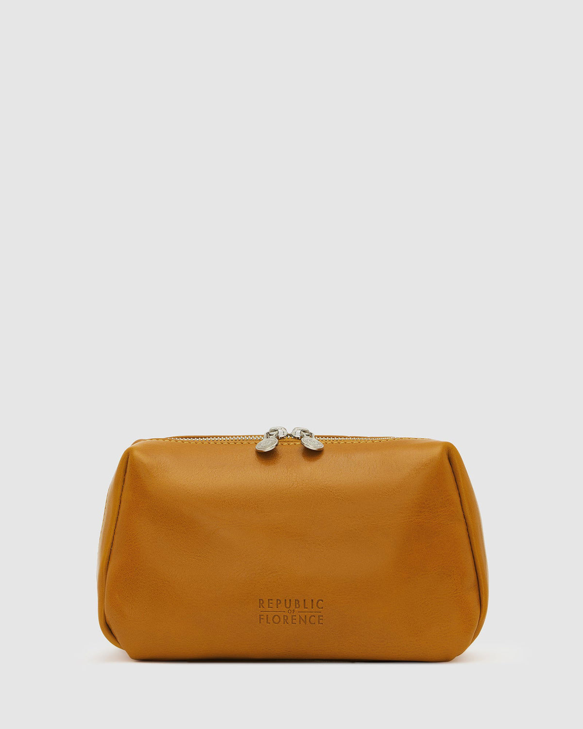 Otto Dopp Kit Yellow - Leather Toiletry Bag - Republic of Florence
