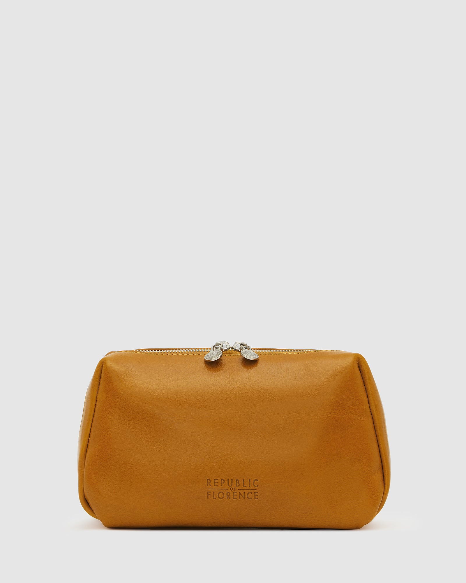 Otto Dopp Kit Yellow - Leather Toiletry Bag - Republic of Florence