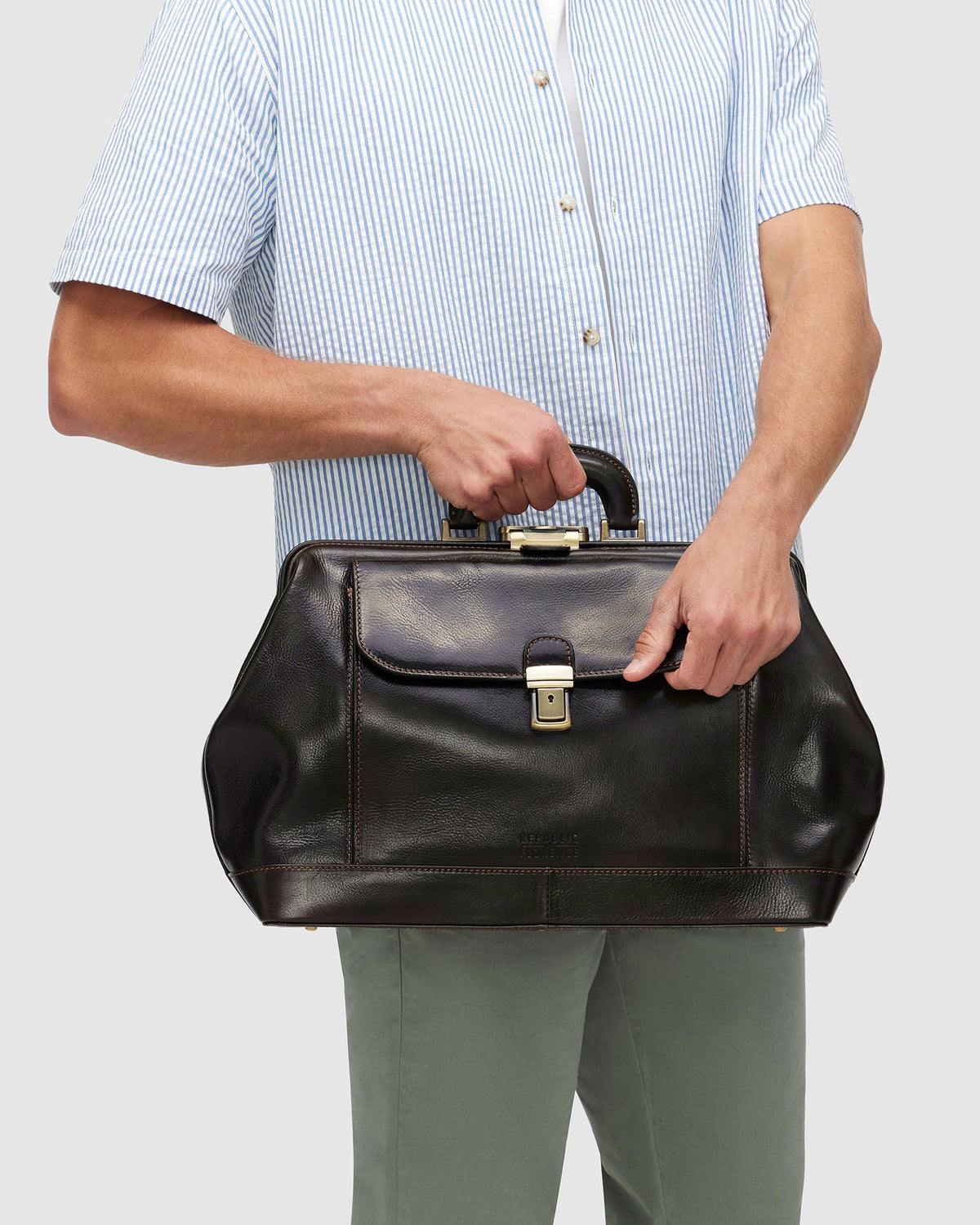 Panacea Chocolate - Leather Doctor Bag - Republic of Florence