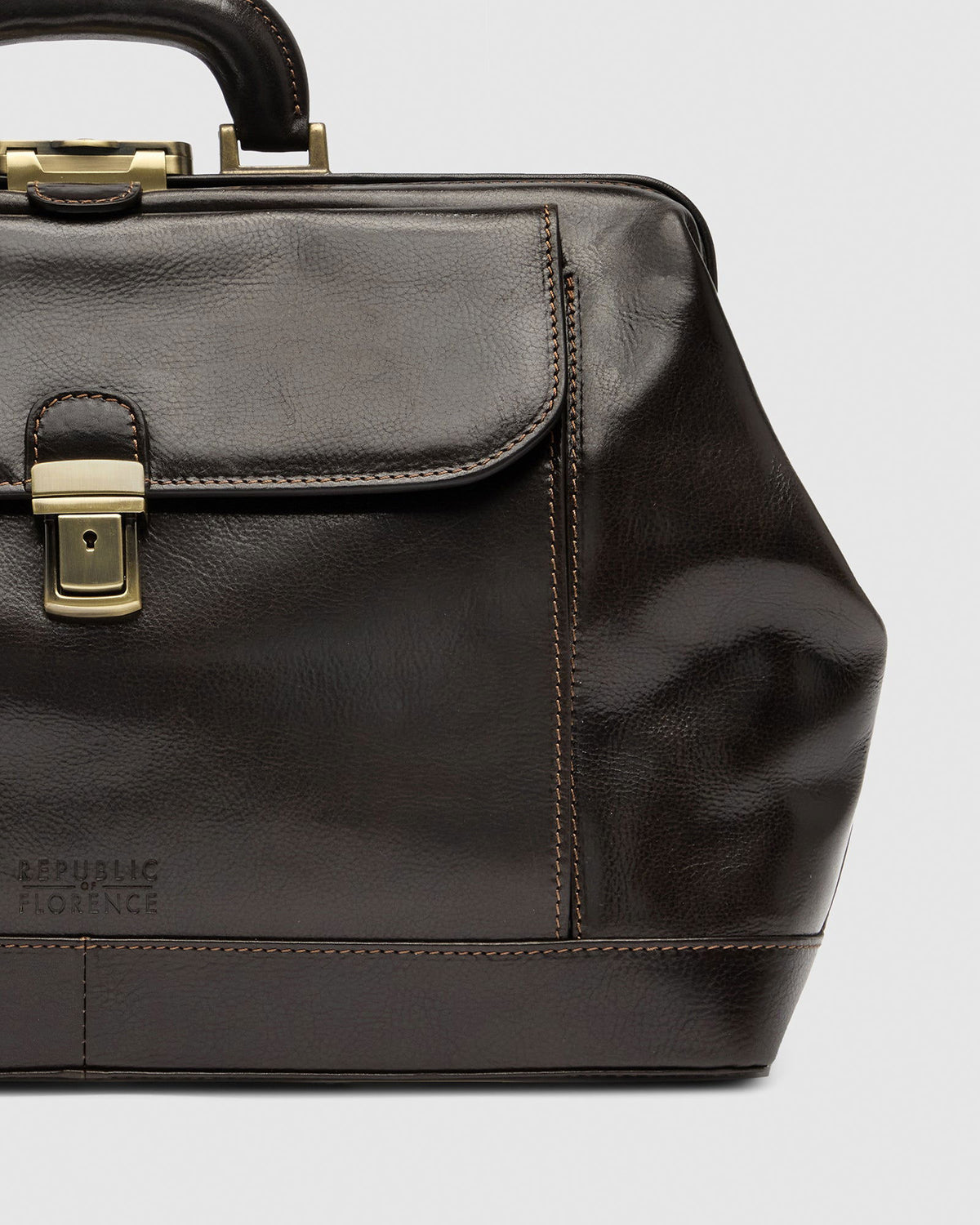 Panacea Chocolate - Leather Doctor Bag - Republic of Florence