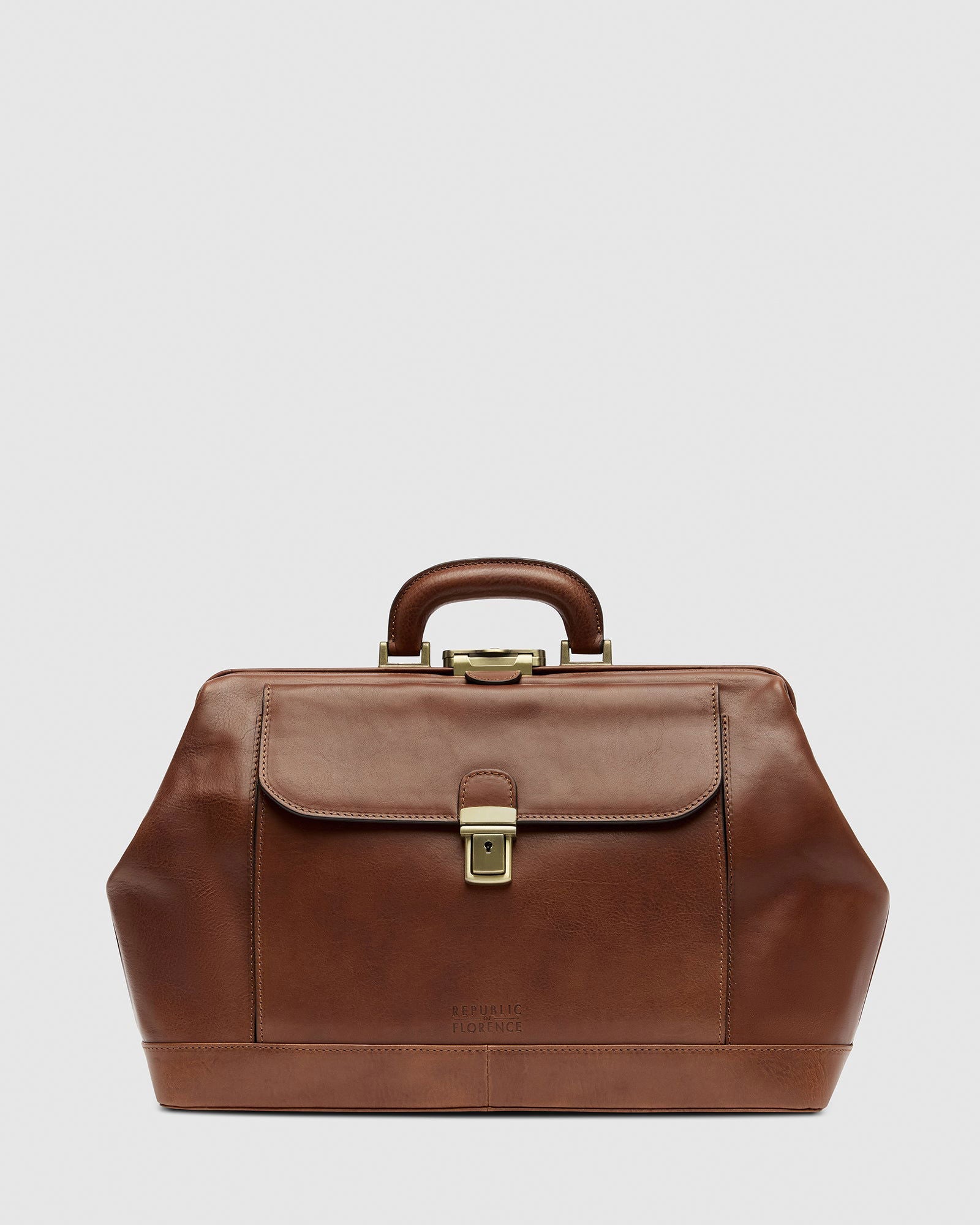 Panacea Matt Brown - Leather Doctor Bag - Republic of Florence